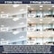 Luxrite 2x2 FT Troffer LED Panel Lights 3CCT 3500K-5000K 25/30/35W Up to 3850LM 0-10V Dimmable DLC UL, 2PK LR25705-2PK - alternate 7